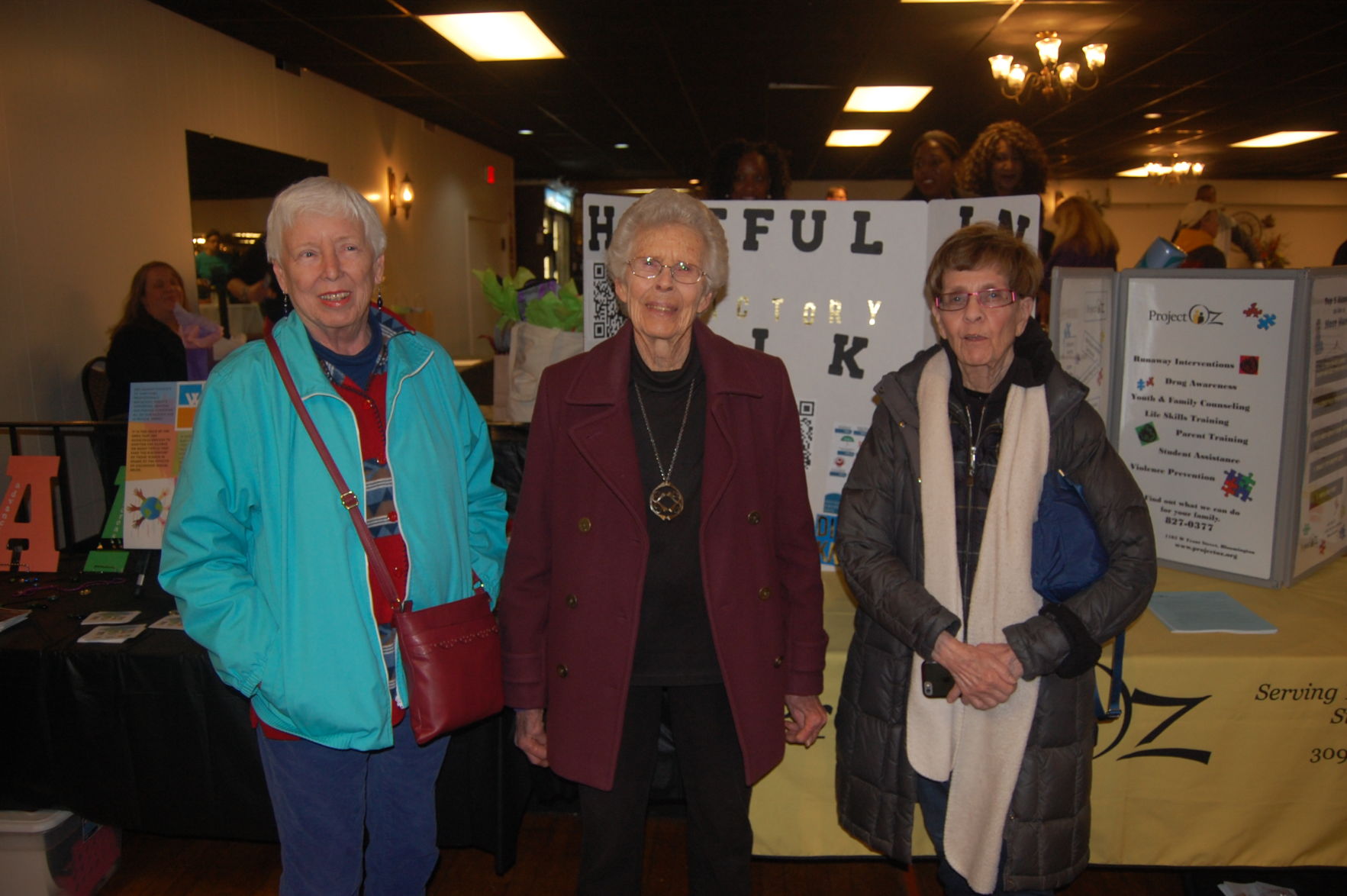 Marilea White, Judy Stone, Jeanne Moonan